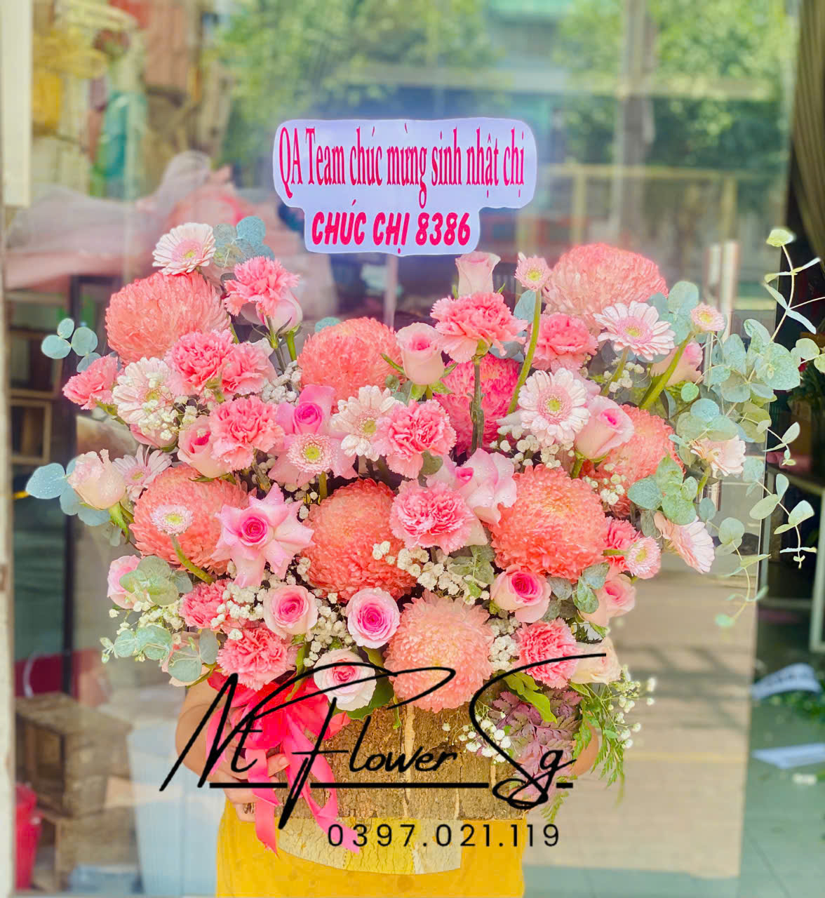 Lẵng hoa khai trương 019