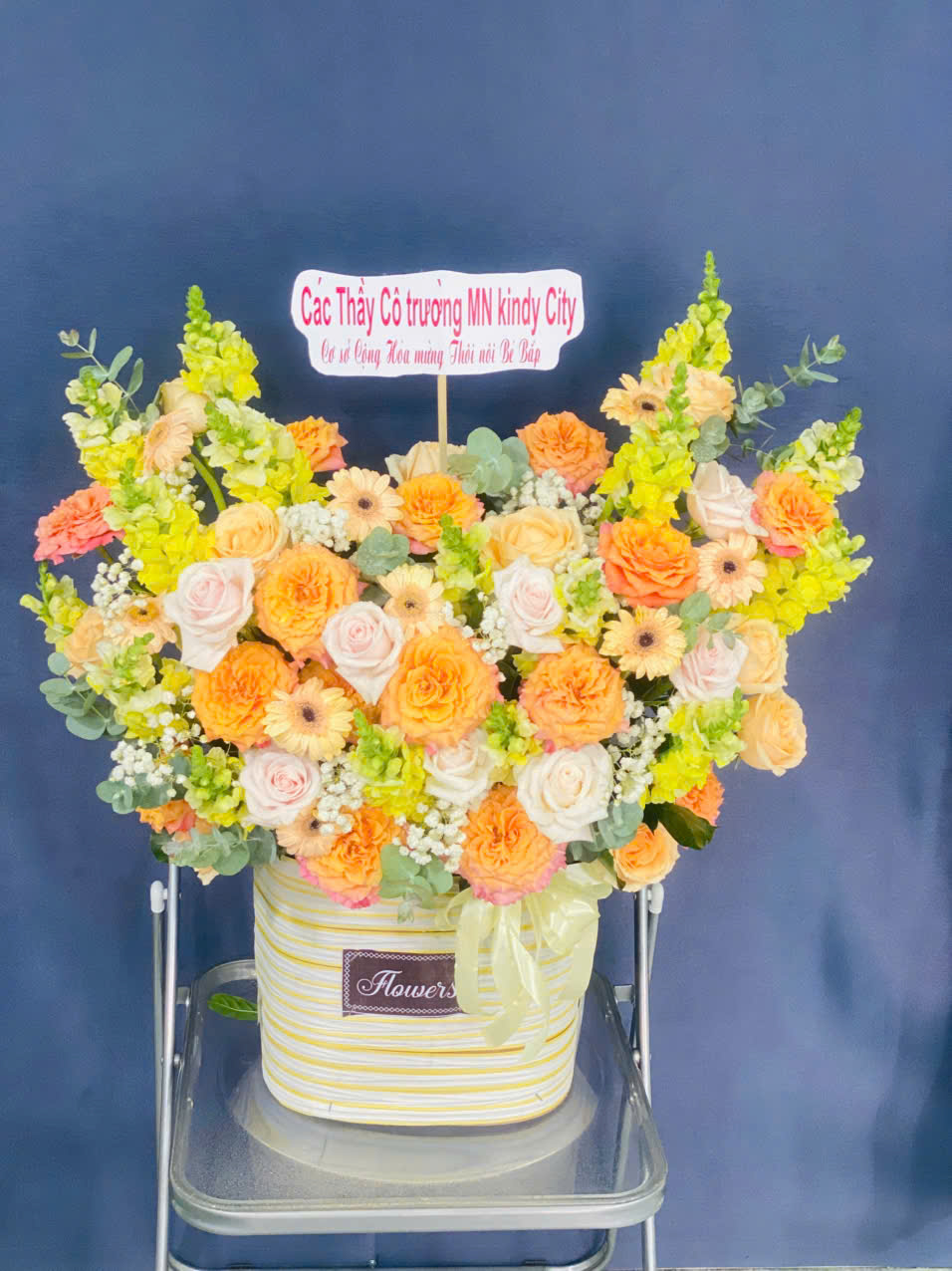 Lẵng hoa khai trương 023