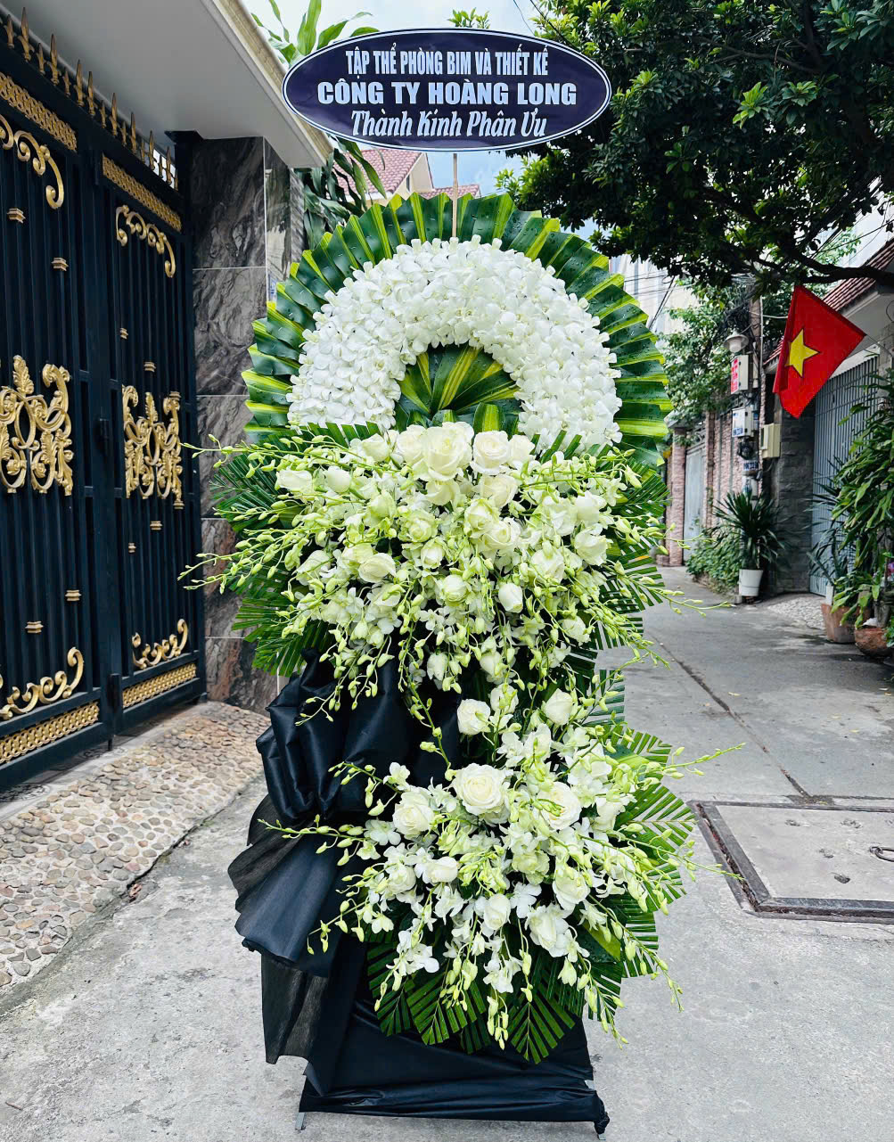 Hoa viếng đám tang066